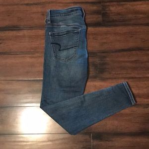 Super stretch American Eagle skinny jeans
